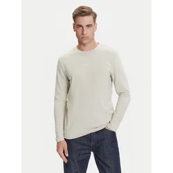 BOSS Majica z dolgimi rokavi Tchark 50473286 Bež Regular Fit