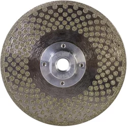 Rubi rezna i brusna ploča za keramiku, obložena dijamantima sa obe strane, 125 mm ( RUBI 31965 )