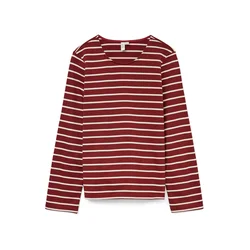 VERO MODA Majica VMFILUKKA rjasto rjava