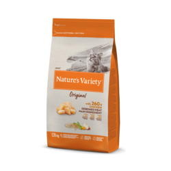 NATURES VARIETY Suva hrana sa ukusom piletine za odrasle mačke Original 1.25kg