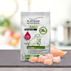 PLATINUM Suva hrana za pse adult chicken 1.5kg