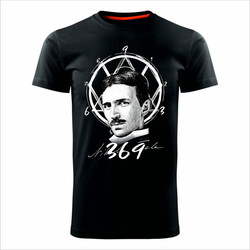 MAJICE BRE Muška majica TESLA 369 crna