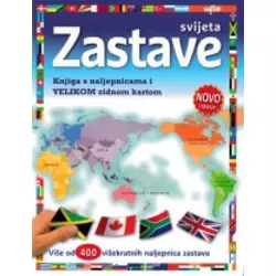 Zastave svijeta - Knjiga s naljepnicama i Velikom zidnom kartom