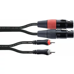 Cordial EU 3 FC 3 m Audio kabel