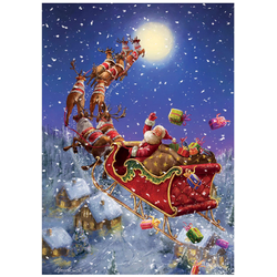 Educa - Puzzle Santa Claus is coming - 500 kosov