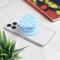 Stiker za mobilni telefon Magnetic Heart, Svetloplavi