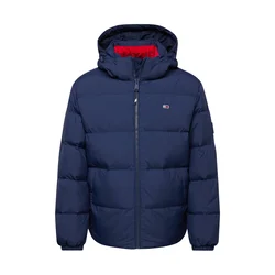 Tommy Jeans Zimska jakna Essential marine/rdeča/bela