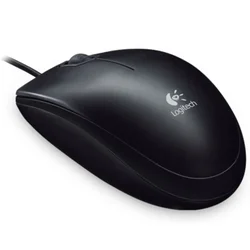 Logitech Kompjuterski miš B100, USB, 1000DPI, Crni