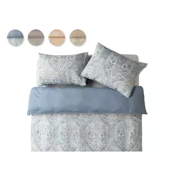 Dormeo Set posteljine Royal, 140x200cm, Plavo-bela