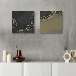 Wallity Slika ASR2-CNV25-4, 50x50cm, 2 dela