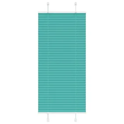 Plisirana zavjesa petrolej zelena 65x100 cm Širina tkanine 64,4 cm Poliester