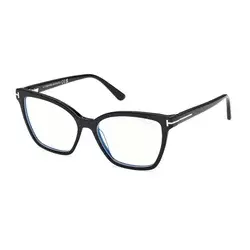 Tom Ford Ženski okvir za dioptrijske naočare Blue block 0FT5641-B 553, Crni