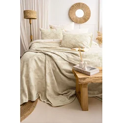 Lessentiel Maison Set Prekrivač i jastučnice Italo, 240x260 cm, Bež