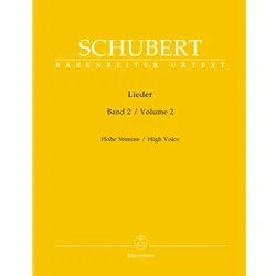 SCHUBERT:LIEDER VOL.2 HIGH VOICE