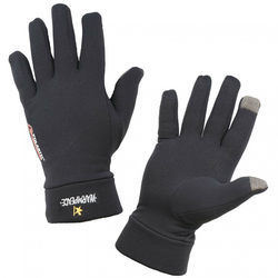 Warmpeace Powerstretch rokavice z zaslonom na dotik, črne