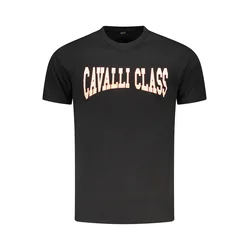 Cavalli Class Muška majica TXT61AJD060, Crna