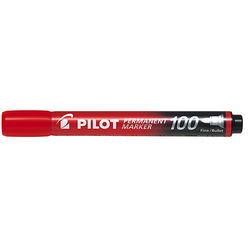 MARKER PILOT PERMANENT 100 OKRUGLI VRH CRVENI