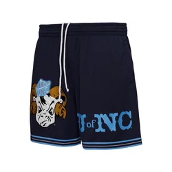 Mitchell & Ness Hlače modra/rjava