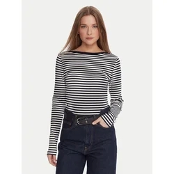 TOMMY HILFIGER Majica mornarska/bela