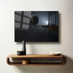 Wallity Dekorativna slika na kaljenom staklu, 60x90cm, Šarena