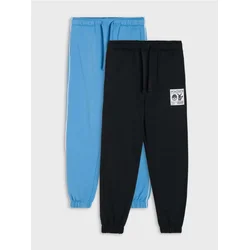 Sinsay - Jogger pantalone sa pamukom 2 pack Pokémon - šareno