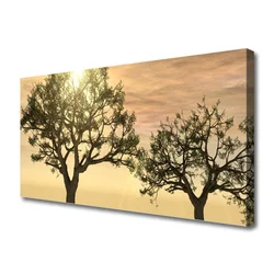 tulup.si Slika na platnu Drevesa narava 140x70 cm