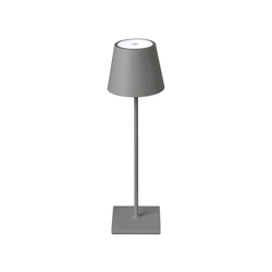 LED Prigušiva dodirna punjiva stona lampa LED/3W/5V 3000K srebrna