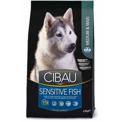 CIBAU Suva hrana za pse Fish Med&Maxi Sensitive, 2.5kg