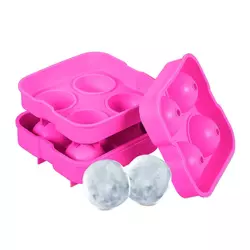 Northio Set 2 Silikonskih Modelčkov za Ledenice, Velike Okrogle Kocke