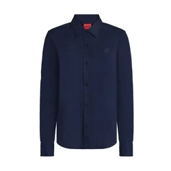 HUGO Bluza The Essential temno modra