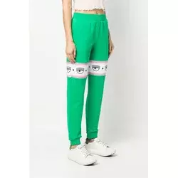Chiara Ferragni Ženski donji deo trenerke 74CBAF01-CFF10-144, Zeleni