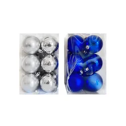Kuglice 60cm srebrne ili plave Plava
