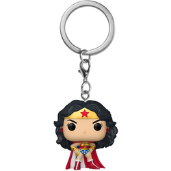 Privjesak za ključeve Funko Pocket POP! DC Comics: Wonder Woman - Wonder Woman (Classic With Cape)