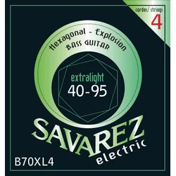 SAVAREZ B70XLL4 HEXAGONAL EXPLOSION 40-100 strune za bas kitaro