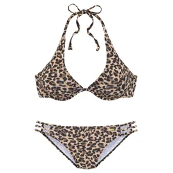 BRUNO BANANI Bikini  ecru / pesek / rjava / črna