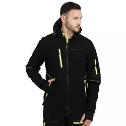 PANTHER JACKET softshell jakna sa kapuljačom, Boja: Neon žuta Veličina: L