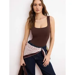 Trendyol Milla Ženski bodi TWOSS24BD00026, Braon