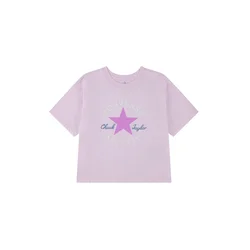 CONVERSE Majica modra/roza/roza/bela