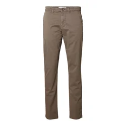 SELECTED HOMME Chino hlače MILES FLEX, rjava