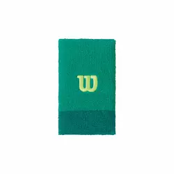 Wilson EXTRA WIDE W WRISTBAND, teniški znojnik, zelena