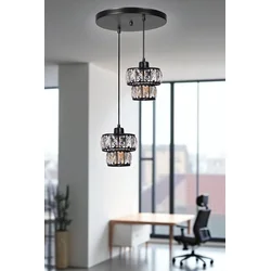 Opviq Luster 2607134, Crni