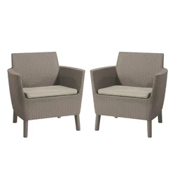 Vrtni stol Salemo Duo cappuccino