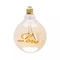 LED sijalica FILAMENT E27/4W/230V 1800K love - Aigostar
