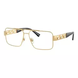 Versace Okvir za dioptrijske naočare 0VE1308 1002, Četvrtaste, Zlatni