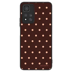 ULTIMATE CASE za Xiaomi Redmi Note 11 Pro+ 5G - Peach Dots & Chocolate