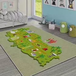 Conceptum Hypnose Tepih Hmi Kdc-84, Pravougaoni, 160 x 230 cm, Zeleni