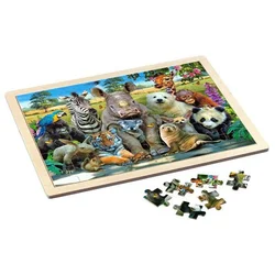 Puzzle Exotic Wildlife