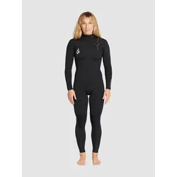 Volcom 3/2mm Chest Zip Full Wetsuit black