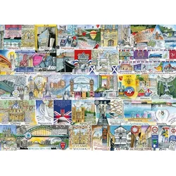 Gibsons - Puzzle Svetle luči in velika mesta XL - 500 kosov