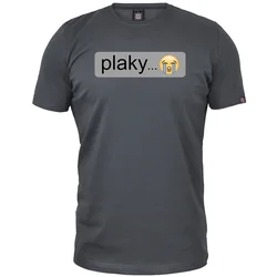 Muška majica kratkih rukava Plaky, Tamnosiva